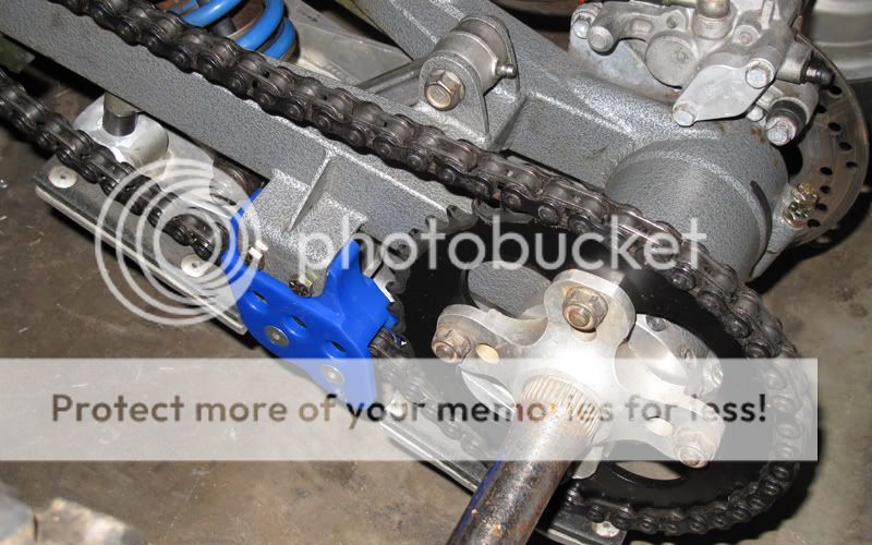 show your chain guides and rollers Honda TRX250R Forums